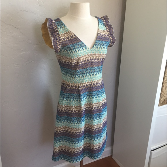 LIKE NEW!  Tabitha Teahouse dress by Anthropologie - Picture 2 of 12